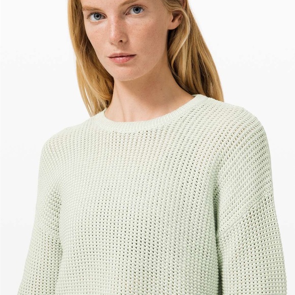 lululemon athletica Easy Embrace Open Knit Sweater - Picture 3 of 4